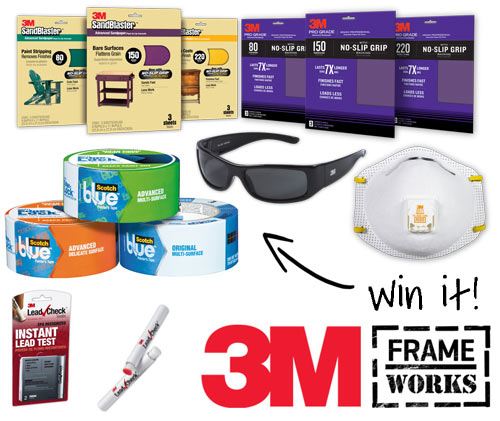 3M Frameworks Home Improvement Prize Pack Giveaway