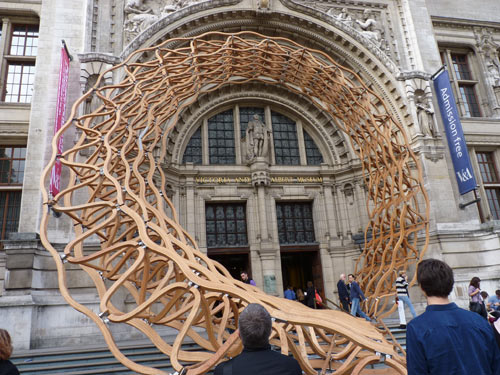 LDF 2011: Timber Wave at the V&A