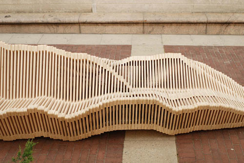 slinky bench