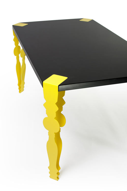 Flab Table by Kenyon Yeh