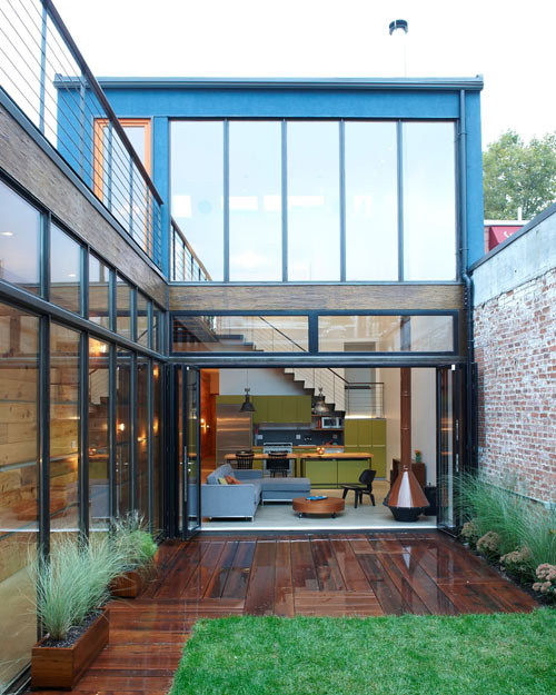 Atrium House By MESH Architectures luxabode-angelo-tarola-on-instagram-insideout-paradise-pond
