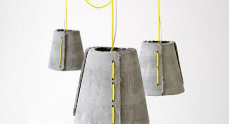 Cement Pendants by Rainer Mutsch