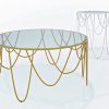 Drapery Table Collection by Nathan Yong