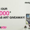 $5,000+ CanvasPop Canvas Art Giveaway