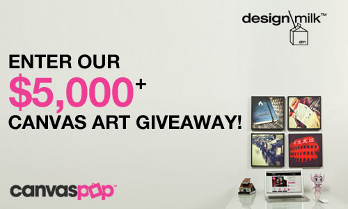 Reminder: $5,000+ CanvasPop Canvas Art Giveaway