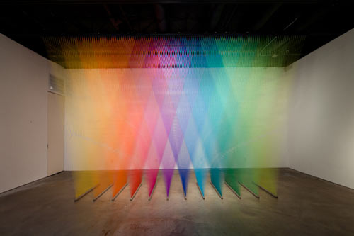 Thread Installation by Gabriel Dawe