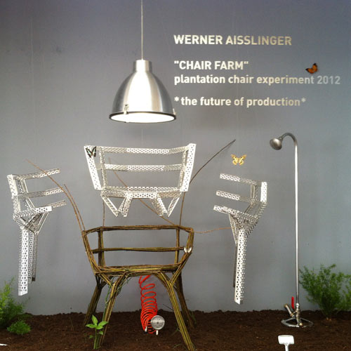 Werner Aisslinger's Chair Farm at Milan Design Week