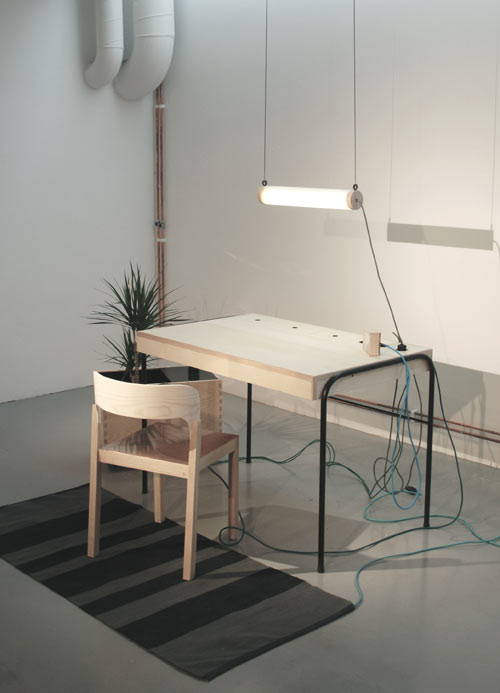 Energy-Producing Workspace by Eddi Törnberg