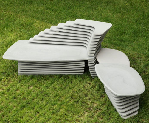 Doble Paso Seating by Lucy Salamanca for Purapietra