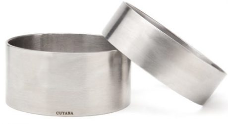 Minimalist Stainless Steel Bangles from Cuyana