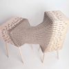 Experimental Hybrid Textile Furniture by Kata Mónus