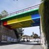 Bridge Transformed into Giant LEGO Bricks by German Street Artist MEGX