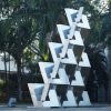 Reach: Metal QuaDror Sculpture by Dror Benshetrit