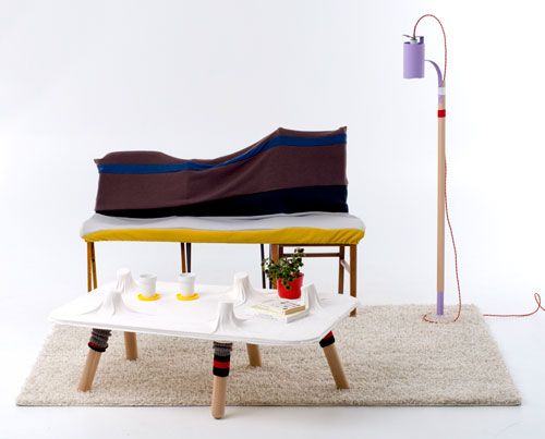 Furniture Inspired by Your Socks by Greg Papove