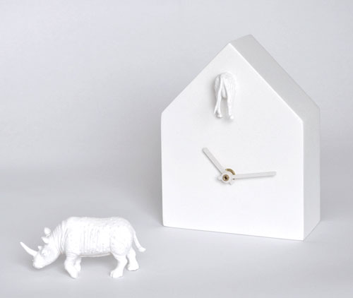 Albert Showcase Clock by Sven Stornebel