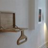 Wall-Mounted Valet Hanger and Shelf by Diogo Frias