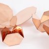 Me-Far Geometric Copper Nesting Bowls by CoWorks