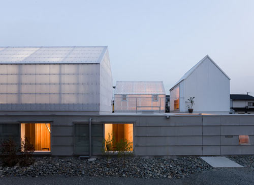 Japanese House Inspired by Greenhouses by Yo Shimada