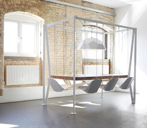 Swing Table by Christopher Duffy for Duffy London