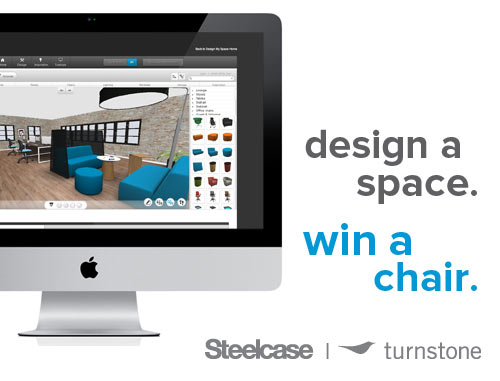 Design A Space; Win a Chair from turnstone