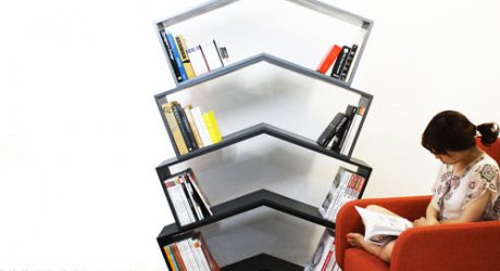Lean Bookshelf by Monocomplex
