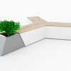 Air Bench by Alessandro Di Prisco for Urbo