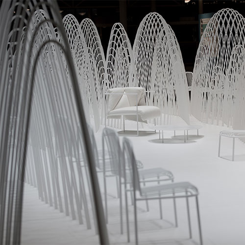 Nendo installation at Stockholm Furniture Fair