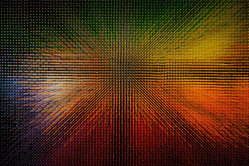 Amazing Wall of 12,000 Colored Pencils: colourSPACE