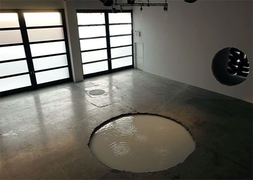Doug Aitken Destroys a Gallery Floor