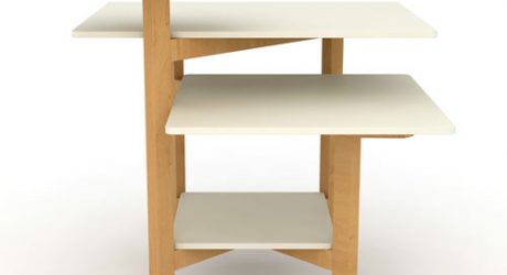 Multilayer Toldo Table by Christian Vivanco