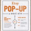 Reminder: This Weekend Etsy Pop-Up at west elm Philly
