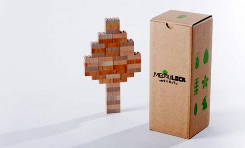 Mokulock wooden building online blocks