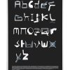 Chair Alphabet: Typeseat Print by Tim Fishlock