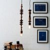 Bright Beads Wooden Lamps by Marz Designs