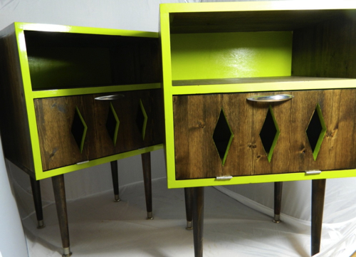 OrWa Design's Lime Zing Nightstand