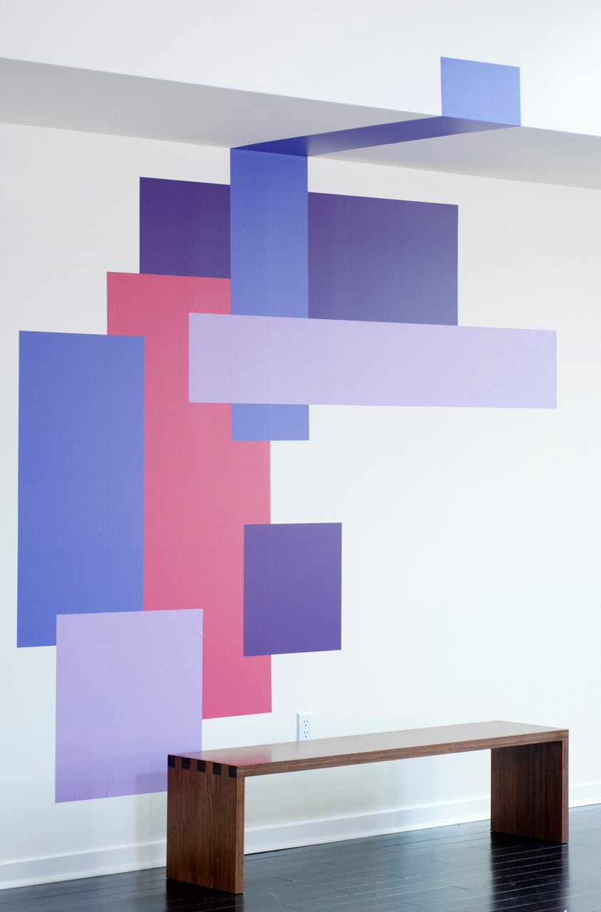 Color Block Parallel by Mina Javid Wall Graphic - Gray | by BLIK
