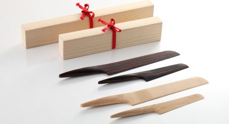 Wooden Knives: Fusion by Ponti Design Studio