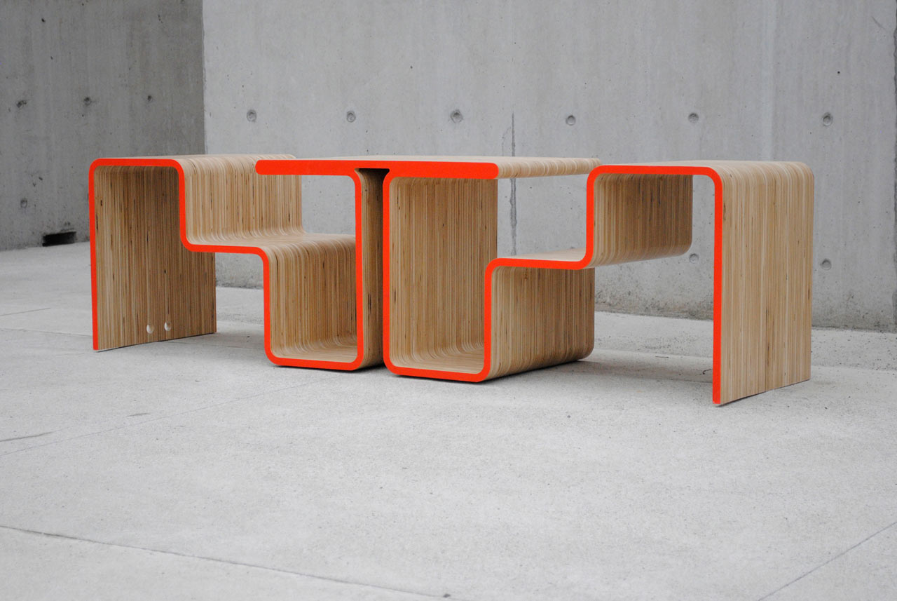 Twofold Bench by After Architecture