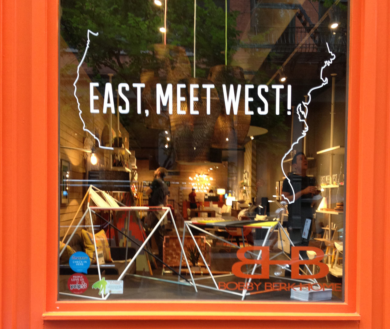 East, Meet West! Popup and Exhibition at Bobby Berk Home