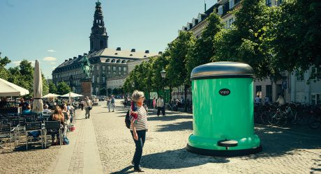 A Giant Vipp Bin To Keep Copenhagen Green