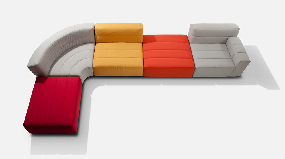 Larva Seating System by Studio Segers for B by Indera