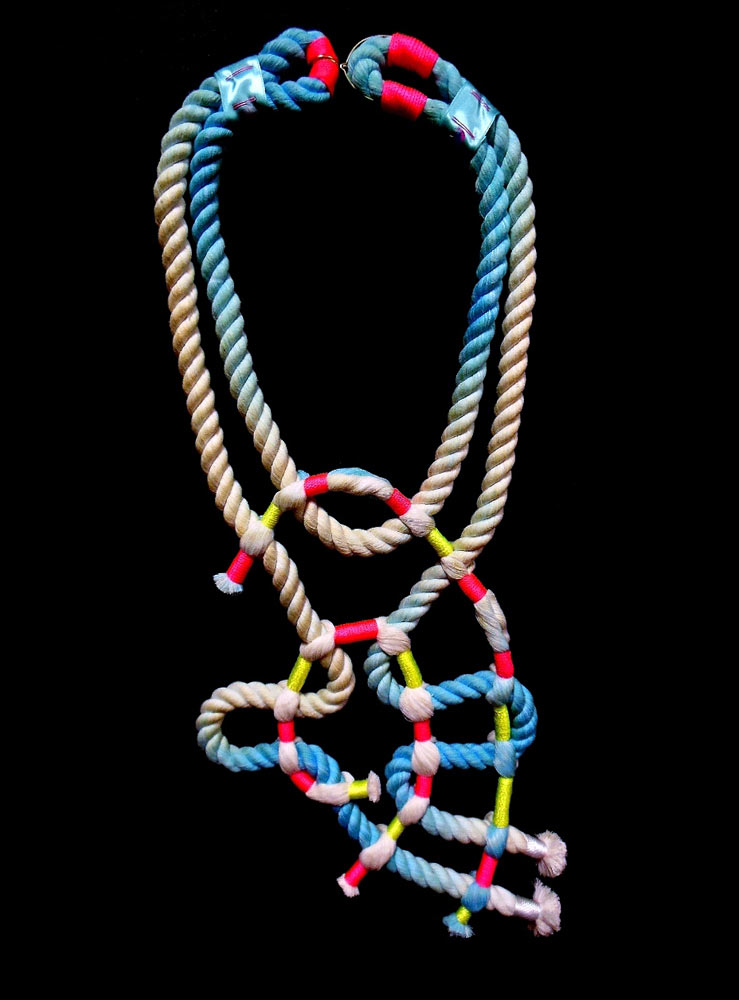 Neon Zinn Rope Jewelry by Seth Damm
