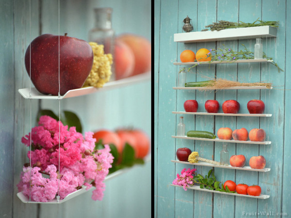 fruit wall in kitchen