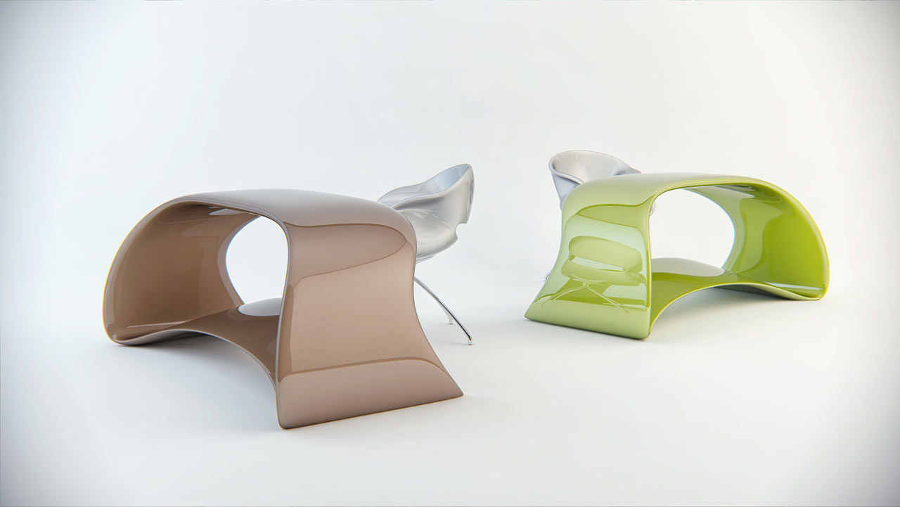 Ultra-Contemporary Table, Desk & Storage Option - Design Milk