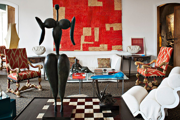 living room decor sculpture