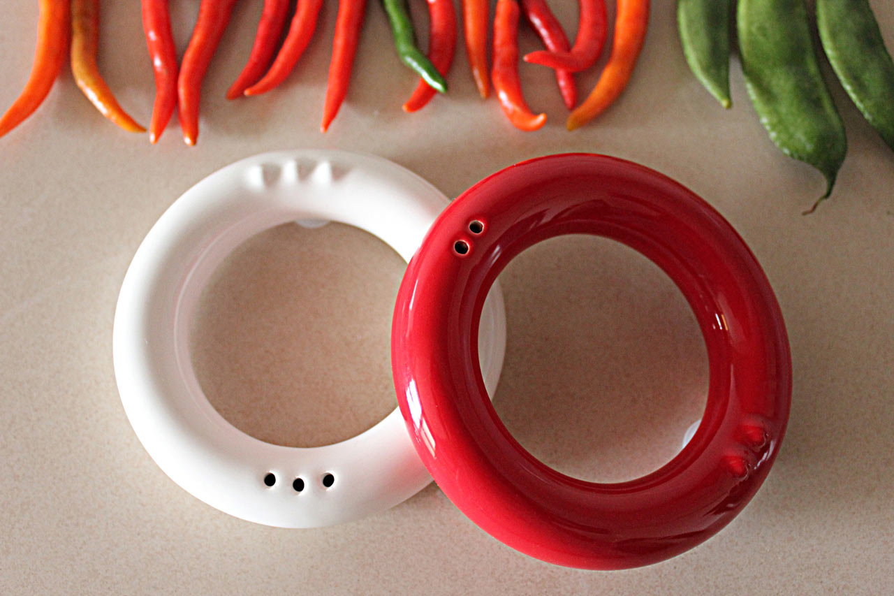 A Perfect Marriage: Salt & Pepper Shaker Rings