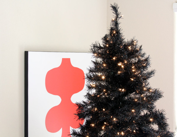 Modern Black Christmas Tree - Treetopia