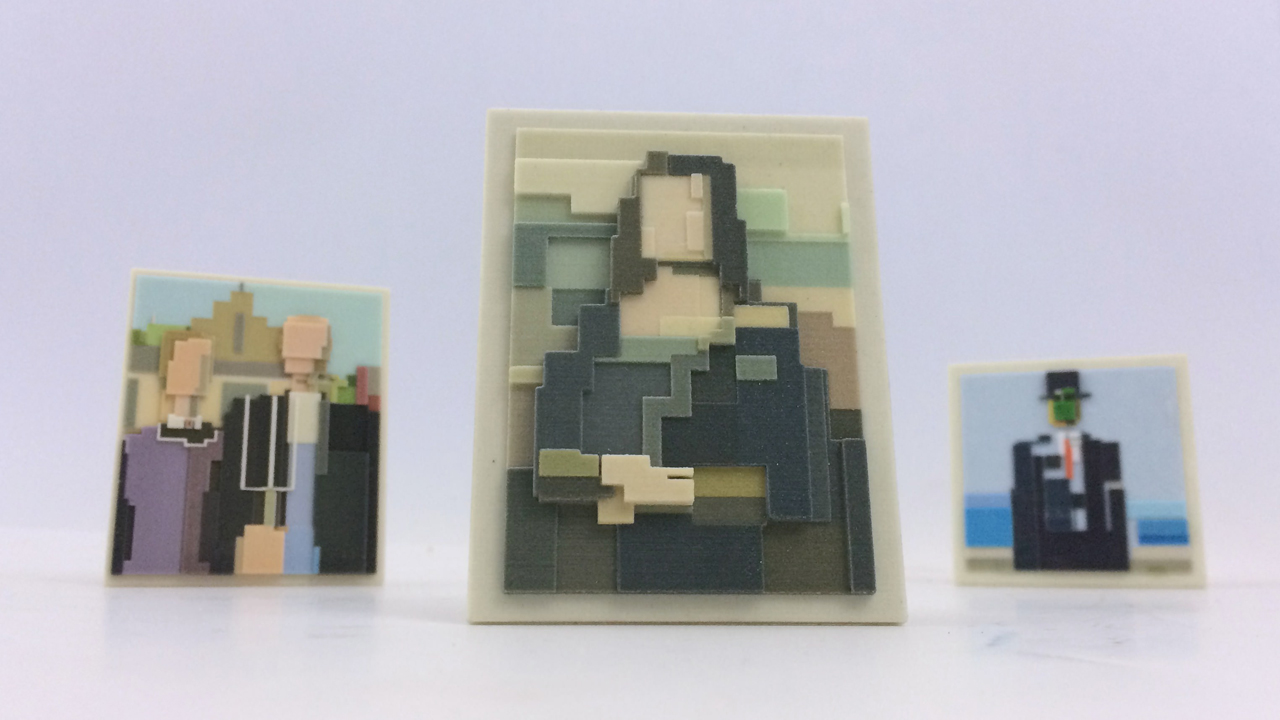 3D Prints of Iconic Images in Art and Culture