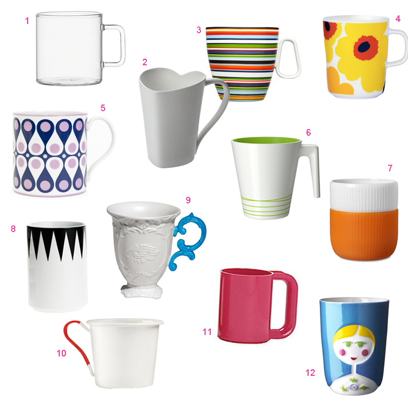 Roundup: 12 Modern Mugs