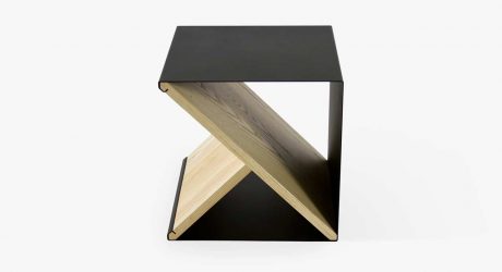 A Steel Stool With Multiple Uses by Noon Studio